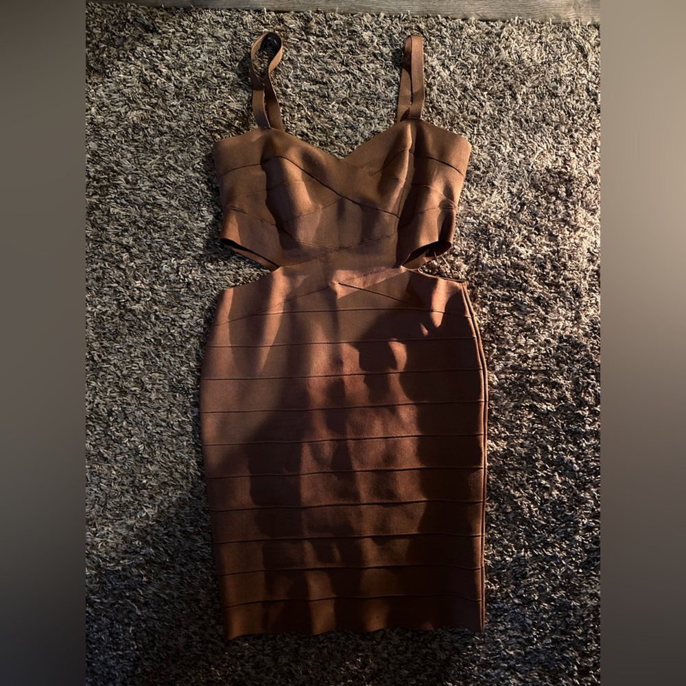 Copper GLAMOROUS Dress 👗